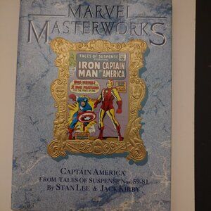 MARVEL MASTERWORKS VOL 14 TALES OF SUSPENSE 59 - 81 CAPTAIN AMERICA KIRBY